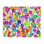 rainbow rhinestones Small Glasses Cloth (2 Sides)