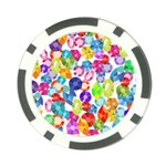 rainbow rhinestones Poker Chip Card Guard