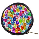 rainbow rhinestones Mini Makeup Bag