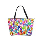 rainbow rhinestones Classic Shoulder Handbag