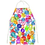 rainbow rhinestones Full Print Apron