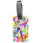 rainbow rhinestones Luggage Tag (two sides)