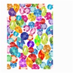 rainbow rhinestones Large Garden Flag (Two Sides)