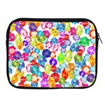 rainbow rhinestones Apple iPad Zipper Case