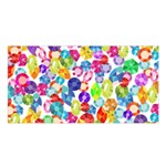 rainbow rhinestones Satin Shawl