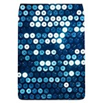  shiny blue sequins Removable Flap Cover (L)