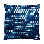  shiny blue sequins Standard Cushion Case (One Side)