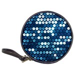  shiny blue sequins Classic 20-CD Wallet