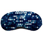  shiny blue sequins Sleeping Mask