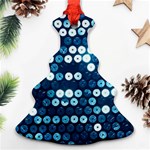  shiny blue sequins Ornament (Christmas Tree) 