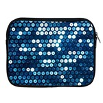  shiny blue sequins Apple iPad Zipper Case