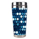  shiny blue sequins Stainless Steel Travel Tumbler