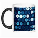  shiny blue sequins Morph Mug