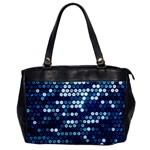  shiny blue sequins Oversize Office Handbag