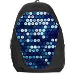  shiny blue sequins Backpack Bag