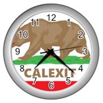 Calexit Wall Clock (Silver)