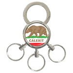 Calexit 3-Ring Key Chain