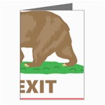 Calexit Greeting Card