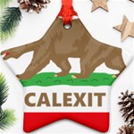 Calexit Star Ornament (Two Sides)