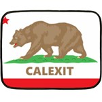 Calexit Double Sided Fleece Blanket (Mini)