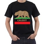 Calexit Men s T-Shirt (Black)