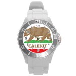 Calexit Round Plastic Sport Watch (L)