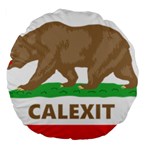 Calexit Large 18  Premium Round Cushion 