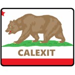 Calexit Double Sided Fleece Blanket (Medium)