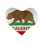 Calexit Standard 16  Premium Flano Heart Shape Cushion 