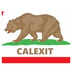 Calexit Double Sided Flano Blanket (Medium)