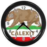 Calexit Wall Clock (Black)