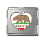 Calexit Mega Link Heart Italian Charm (18mm)