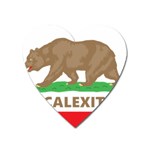 Calexit Magnet (Heart)