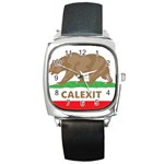 Calexit Square Metal Watch