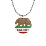 Calexit 1  Button Necklace