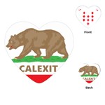 Calexit Playing Cards (Heart)