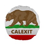 Calexit Standard 15  Premium Flano Round Cushion 