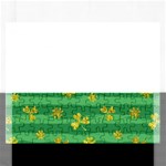 St Patricks Golden Shamrocks Jigsaw Puzzle (Rectangular)