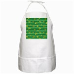 St Patricks Golden Shamrocks BBQ Apron