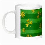 St Patricks Golden Shamrocks Night Luminous Mug