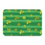 St Patricks Golden Shamrocks Plate Mat