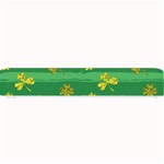 St Patricks Golden Shamrocks Small Bar Mat