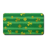 St Patricks Golden Shamrocks Medium Bar Mat