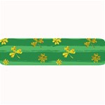 St Patricks Golden Shamrocks Large Bar Mat