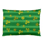 St Patricks Golden Shamrocks Pillow Case