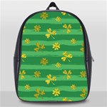 St Patricks Golden Shamrocks School Bag (Large)