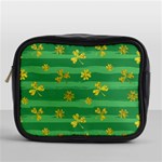 St Patricks Golden Shamrocks Mini Toiletries Bag (One Side)