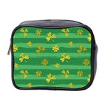 St Patricks Golden Shamrocks Mini Toiletries Bag (Two Sides)