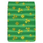 St Patricks Golden Shamrocks Removable Flap Cover (S)