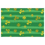 St Patricks Golden Shamrocks Samsung Galaxy Note 4 Case (Black)